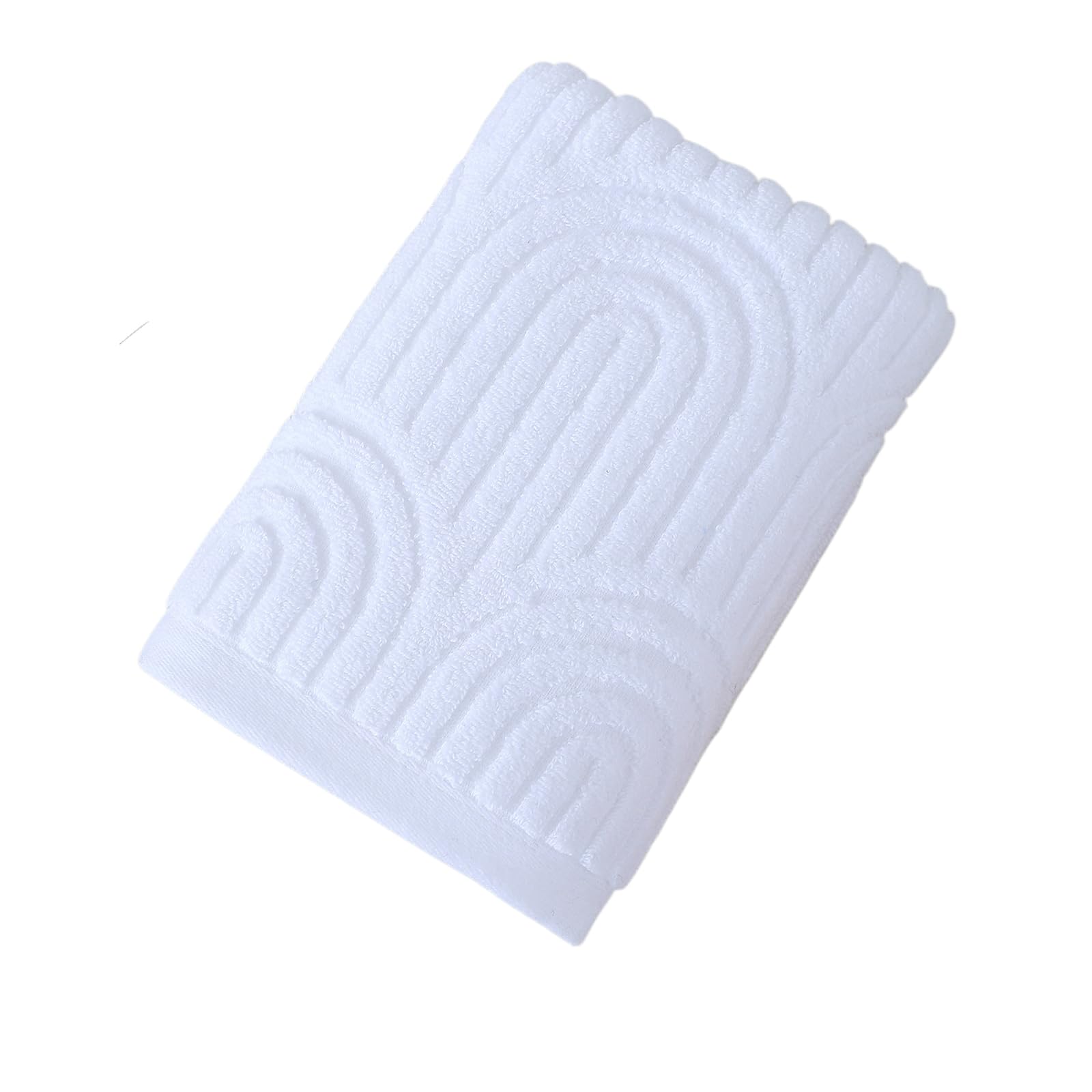 Shntig White Colorfast Waffles Weave Cotton Towel With Reinforced Edges 40X70cm Great For Frequent Use In Hotels Permanent Sports Towel