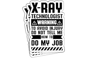 Funny Radiology Stickers: 3-Pack for X-Ray Techs