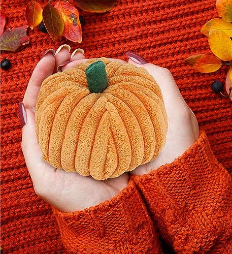 DolliBu-Large-Pumpkin-Plush-Spooky-Plush-Pumpkin-Toy-for-Teddy-Bear-Stuffed-Animal-Cute-Halloween-Decor-Party-Favor-and-Crafts-Thanksgiving-Mini-Pumpkin-Plush-Toy-4-Inch DolliBu Large Pumpkin Plush Spooky Plush Pumpkin Toy for Teddy Bear Stuffed Animal Cute Halloween Decor Party Favor and Crafts Thanksgiving Mini Pumpkin Plush Toy 4 Inch