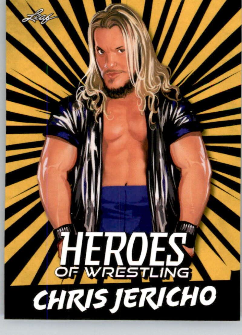 Amazon.com: 2023 Leaf Heroes of Wrestling Gold #B-2 Chris
