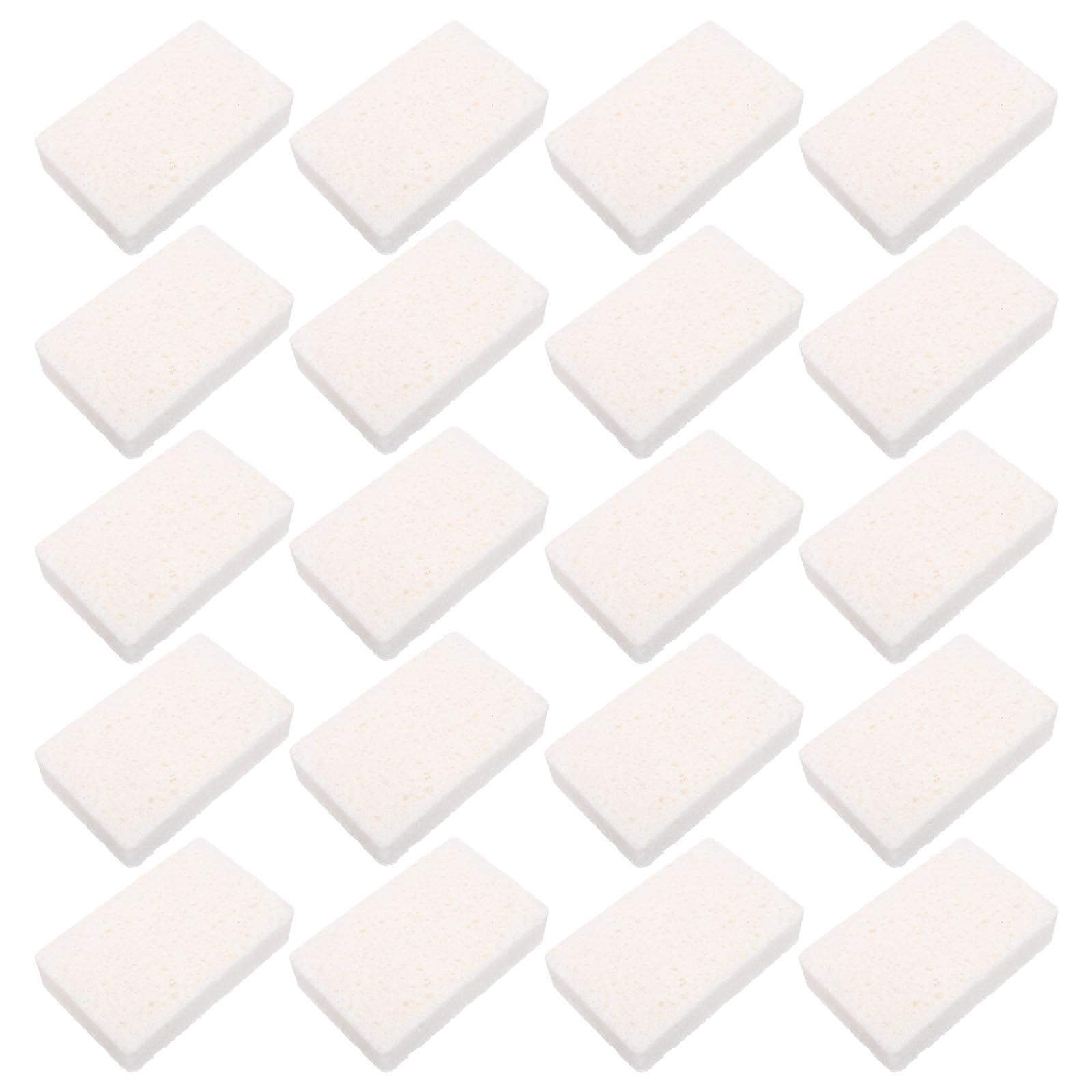 20pezzi Spugne in Cellulosa per Cucina Pz Spugne Abrasive Antigraffio per Lavare Piatti Made Of Wood Pulp per Pulizie Domestiche