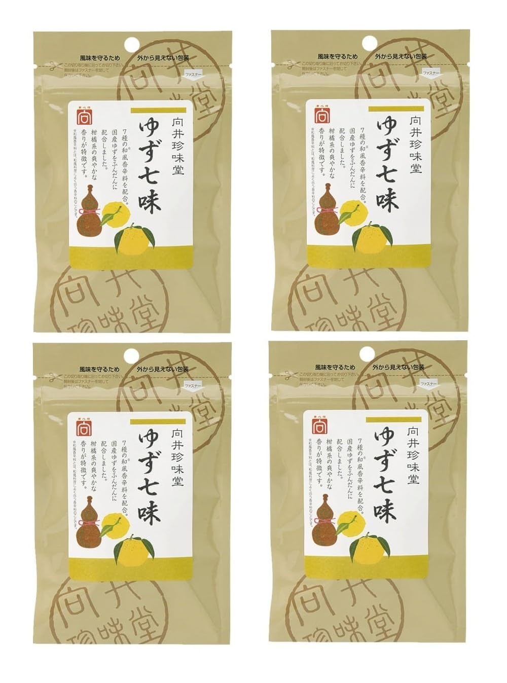 向井珍味堂 香辛料 ゆず七味 10g