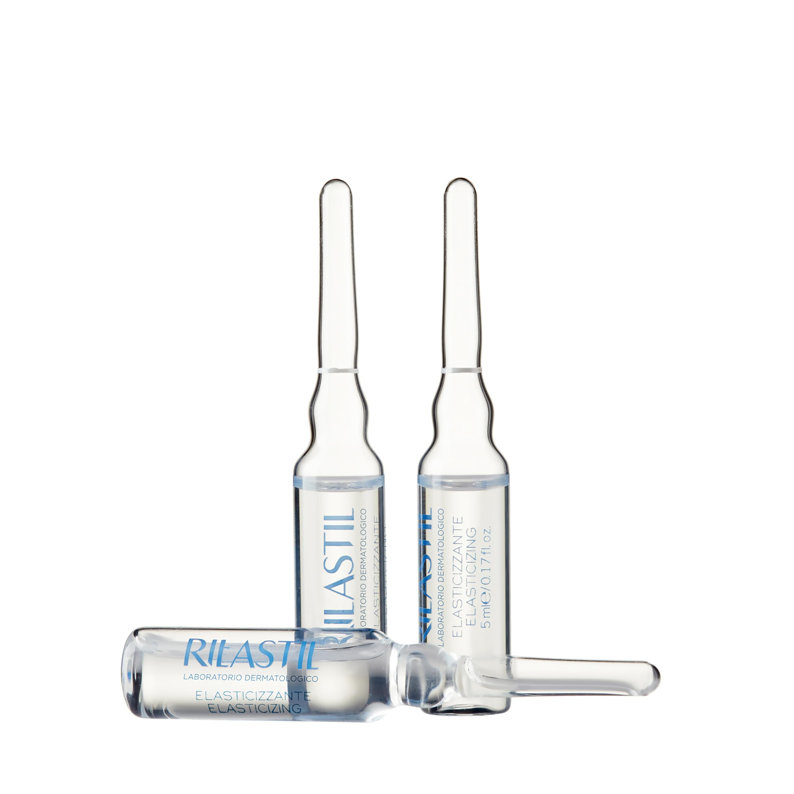 Rilastil Fiale Elasticizzante, Trattamento delle Cicatrici, Viso e Corpo Idratanti e Nutrienti per tutti Tipi di Pelle anche Delicate e Sensibili, Formato 10x5ml