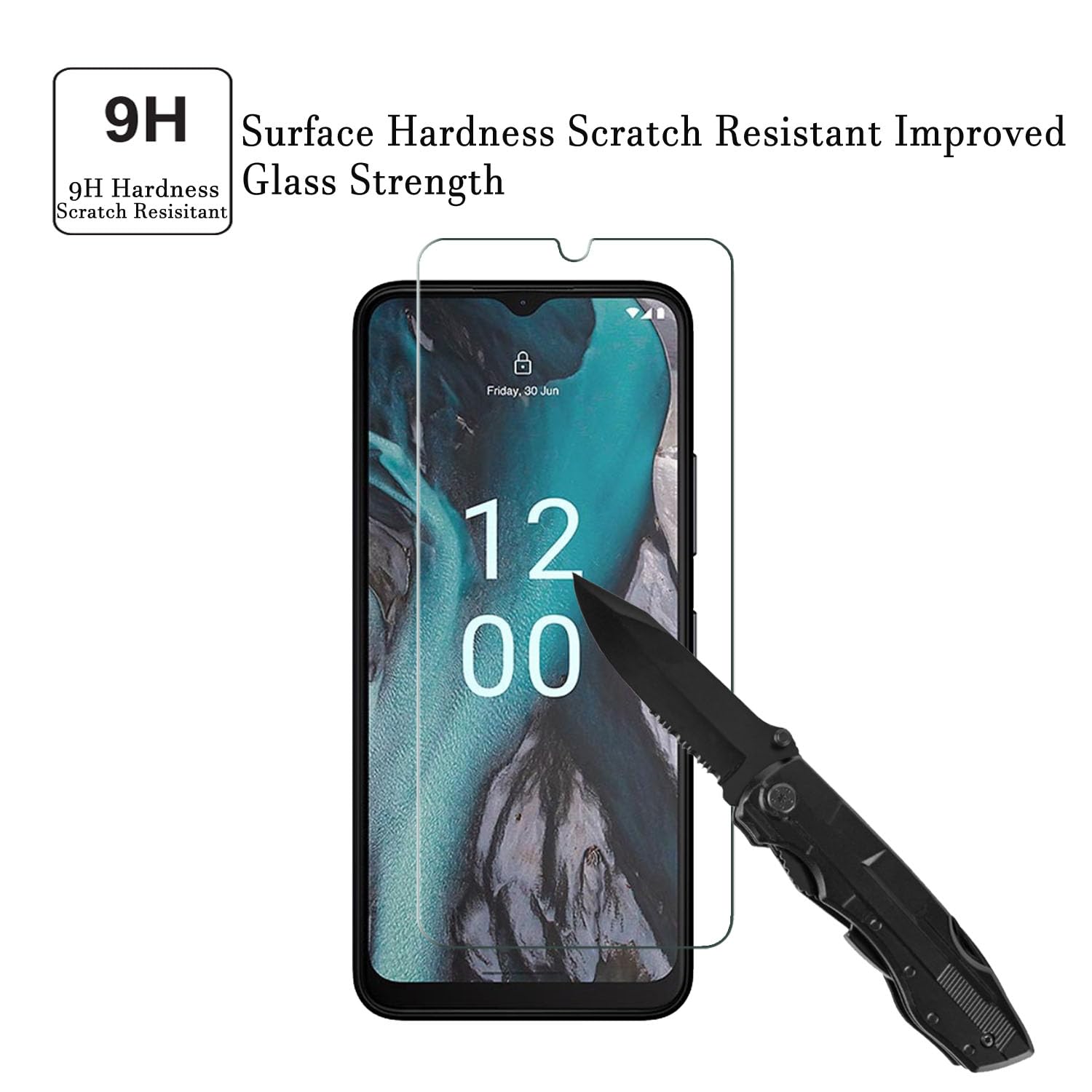 SALMERB Nokia C22 Screen Protectors (3 Pack) - Image 3