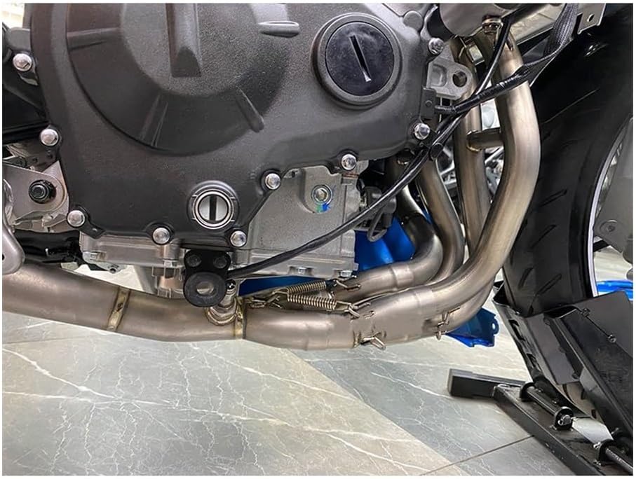 けい　2点 排気系マフラー フルシステム排気エスケープ修正されたフロントミッド