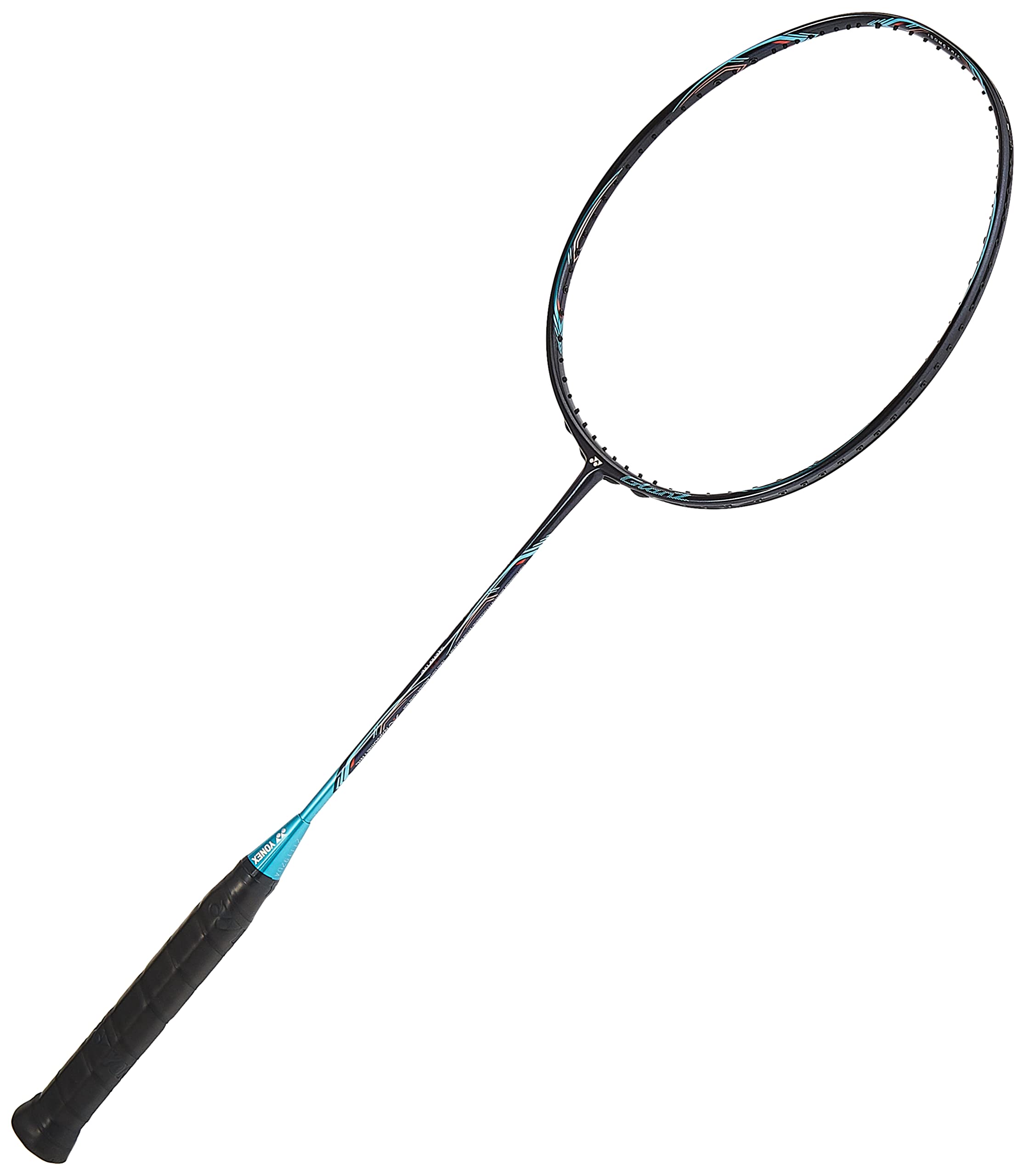 Yonex ナノレイグランツ NANORAY GlanZ 4U6 Yonex Nanoray 4U G6 Glanz Badminton Racquet, Navy/Turquoise: Buy