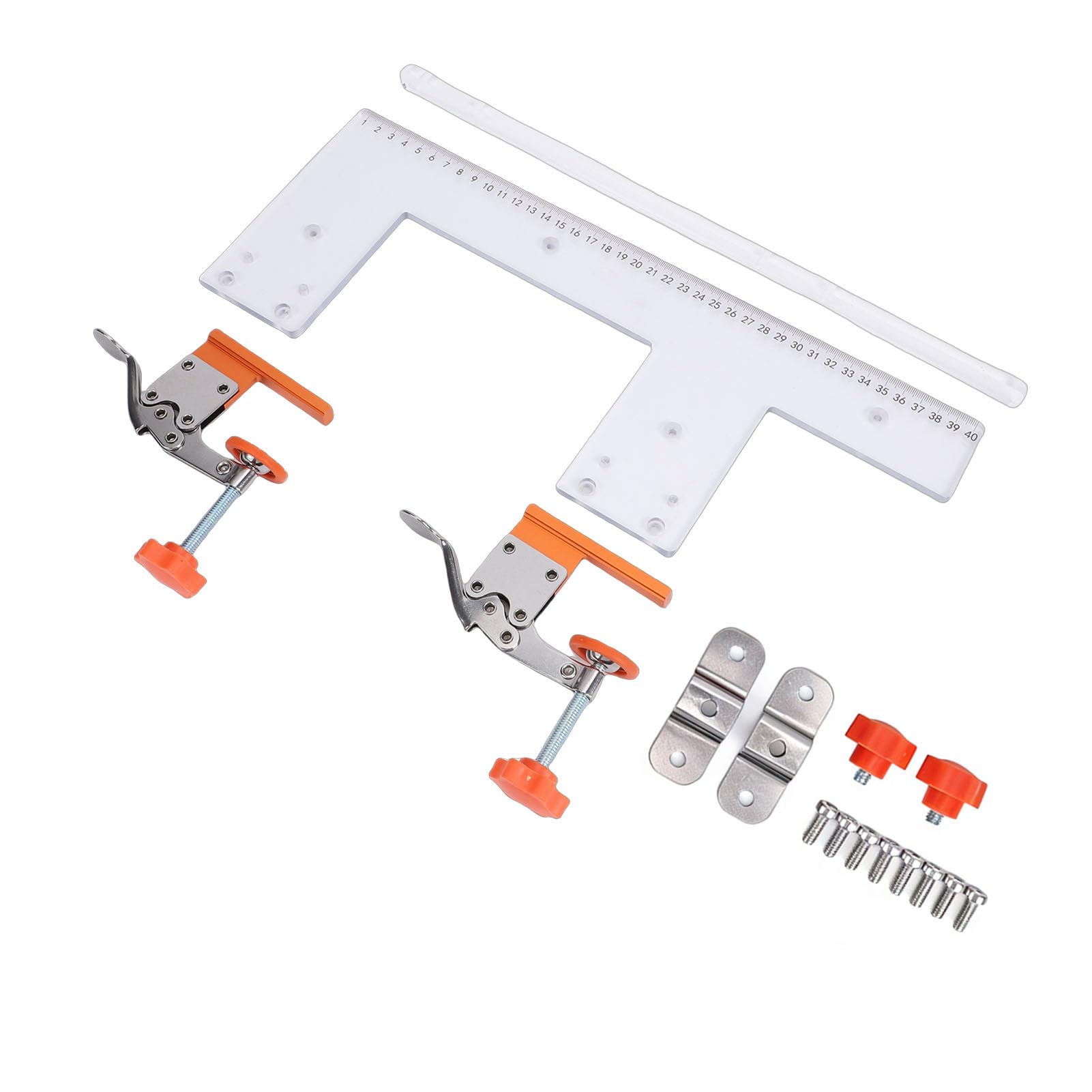 Marhynchus Utensile per Scanalatura con Perni di Sicurezza, Fresatrice | Materiale PC durevole, facile da usare, ideale per progetti fai da te, design portatile