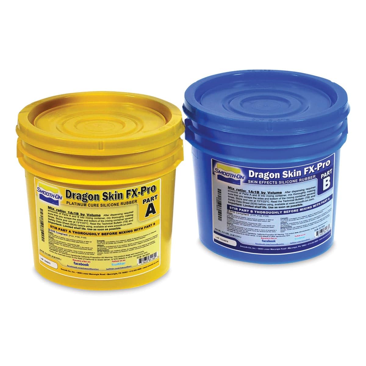 Dragon Skin FX-Pro - Platinum Cure Silicone Rubber for Special Effects - Gallon Unit