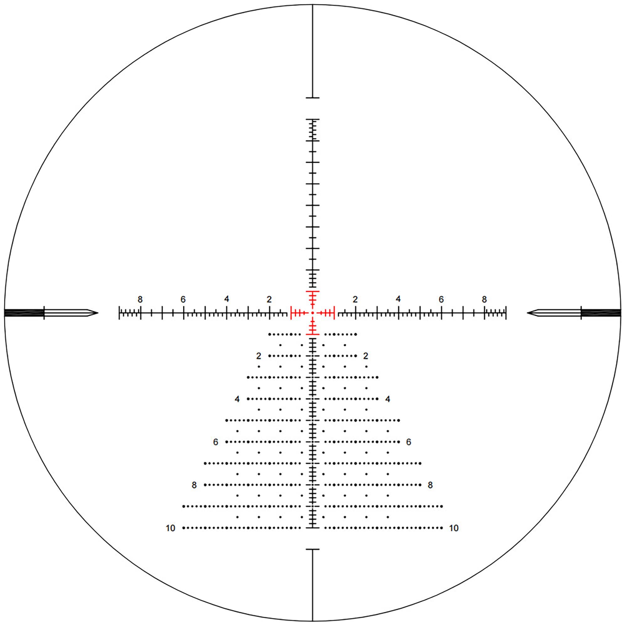 WestHunter Optics TD 5-30x56 SFIR FFP Precision Mirino Telescopico per Tiro di Competizione, Reticolo Illuminato a Primo Piano Focale 1/10 MIL, Tubo da 34mm con Torretta di Azzeramento Stop Zero