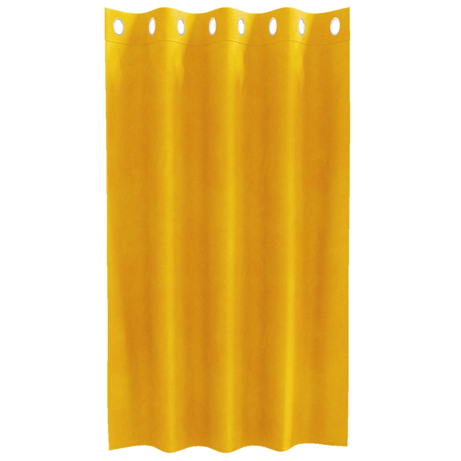 Tende oscuranti, 2 pezzi, giallo senape, 140 x 140 cm, in velluto, con passanti in tessuto, per camera da letto e soggiorno, moderne tende oscuranti per tranquillità