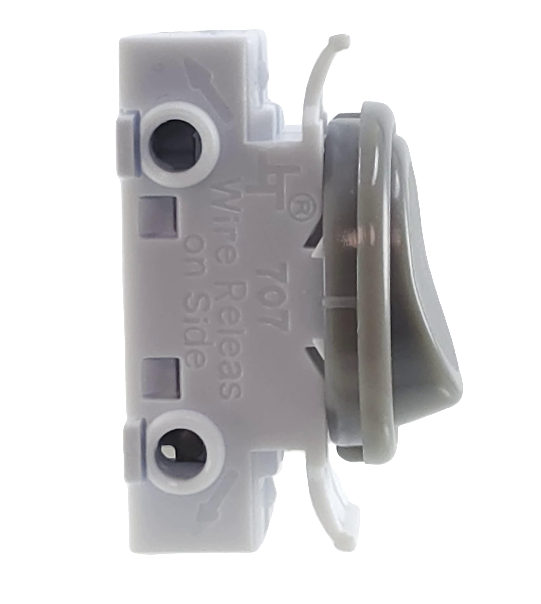 Interruttore A Bilanciere Per Lampada 2A 250V - Con Anello Di Fissaggio - Foto 2