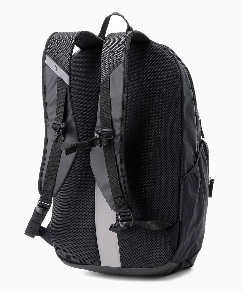 Puma 079267 TEAMFINAL Gym Training Backpack, 10.9 gal (45 L), Spring and Summer 23 Color, Black (01)