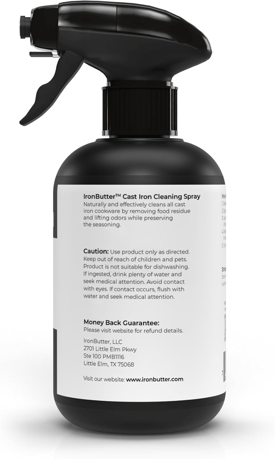 Cast Iron Cookware Cleaning Spray (3-pack)