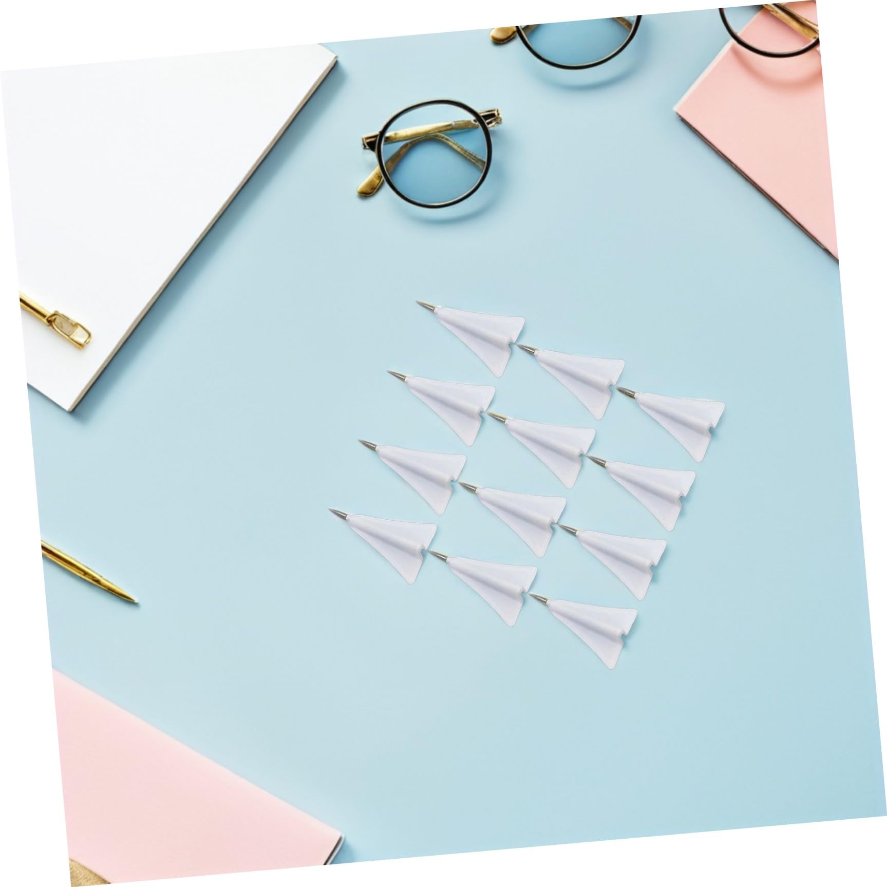 Lot de 12 Punaises Avion Multifonctions pour Tableau Liège Accessoires Cartographiques Et Décoration Murale Créative