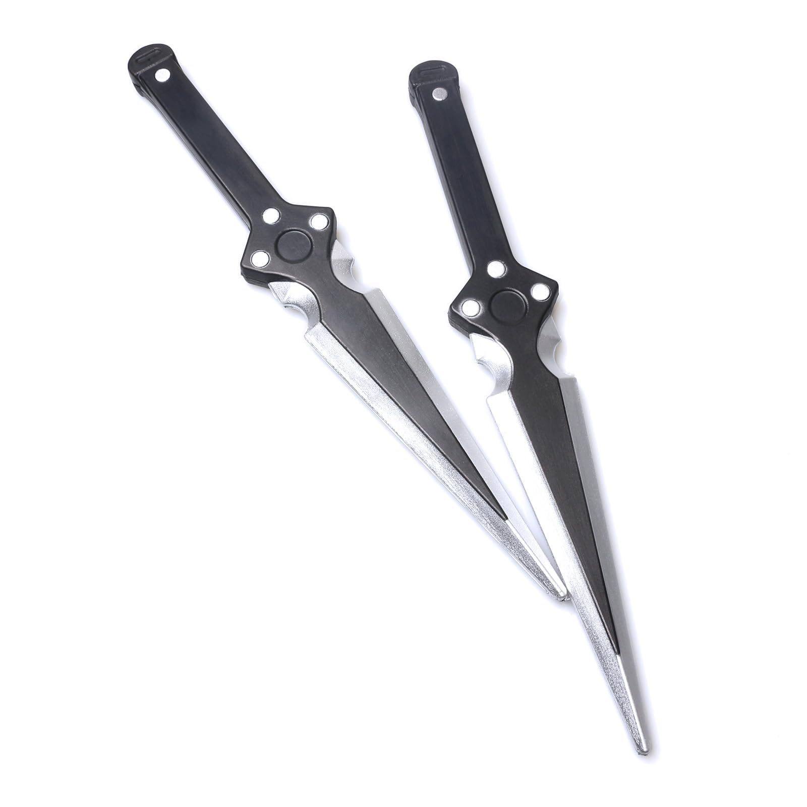 DAYSTART 14'' PU Foam Dagger Prop, Non-Functional Costume Short Sword with Plastic Core for Adult Cosplay, Halloween Display