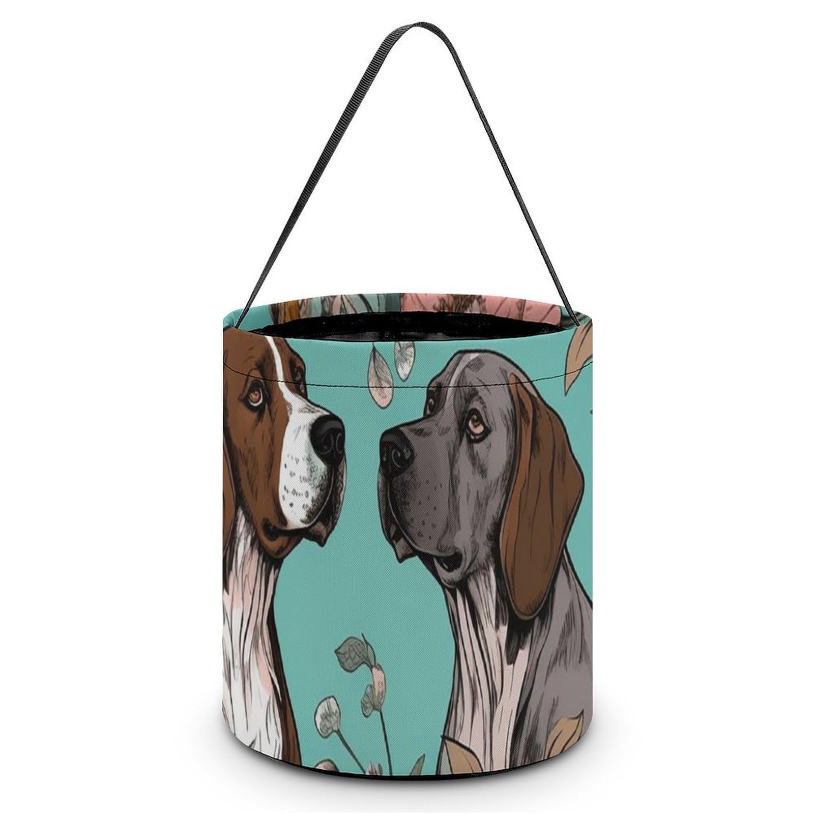 NTVOWPZO Halloween Candy Bucket Animal Trick Or Treat Bags Halloween Candy Tote Bag with Handles Reusable Candy Baskets for Halloween Party Supplies Favors Gift Bags
