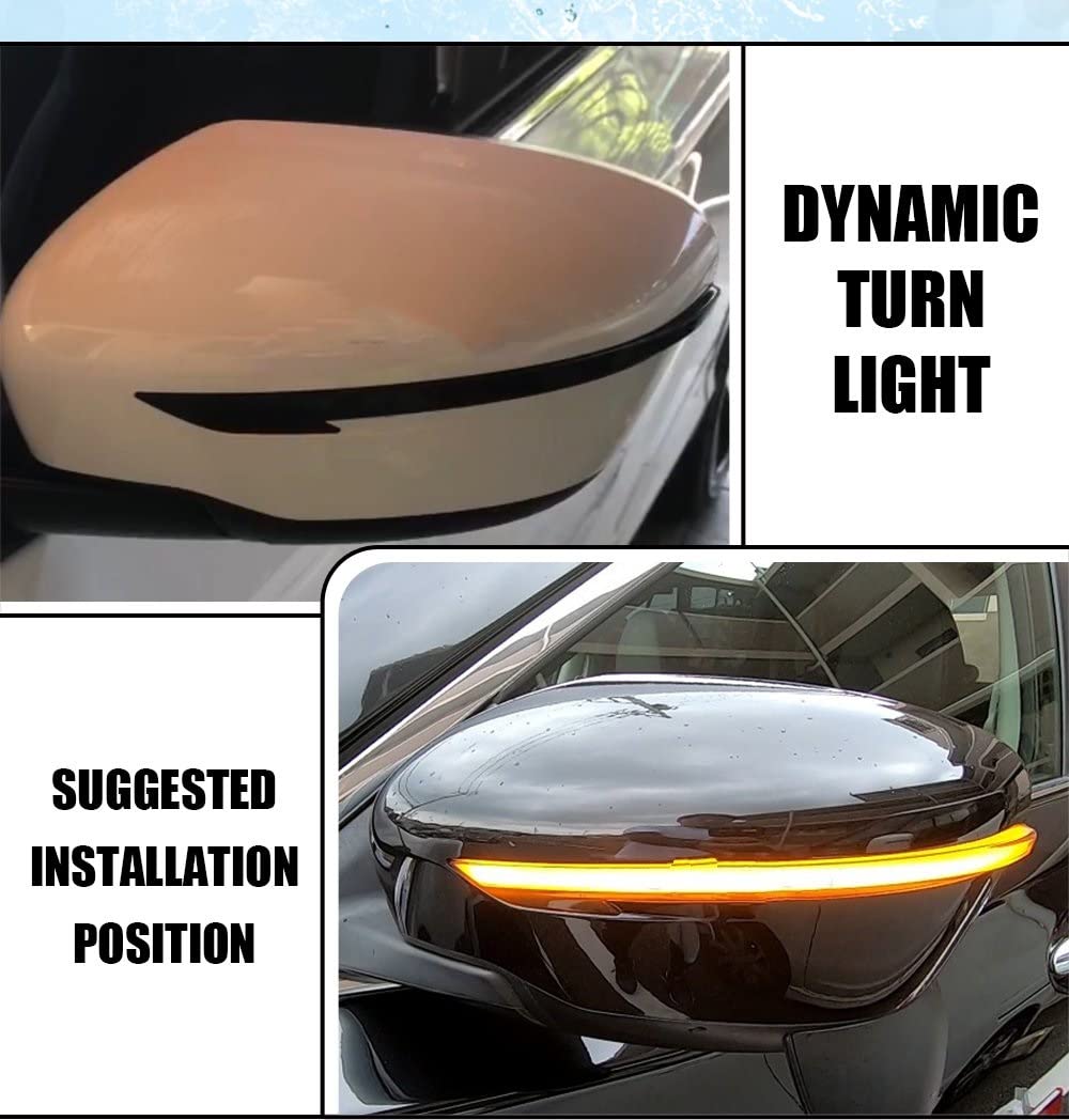 Indicador de retrovisor dinámico para Nissan Qashqai J11 X-Trail Rogue