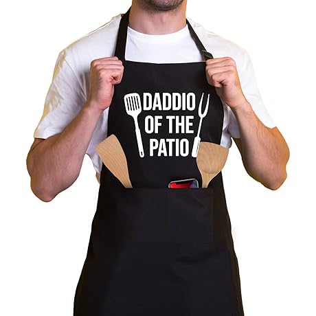 Daddio of The Patio: A Grill Master's Apron to Reign Supreme