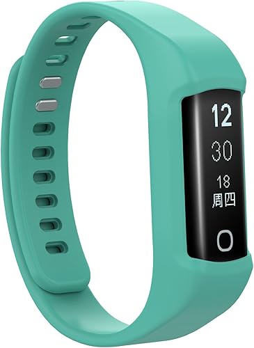 Miniatura 2 de RuenTech - Correa de repuesto de silicona suave para Ticband, compatible con TicWatch, para rastreador de fitness