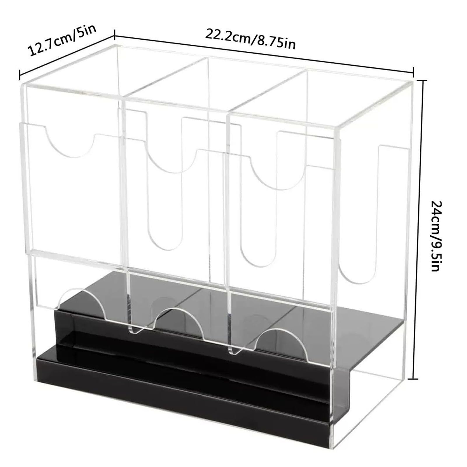 Distributeur à cartes Présentoir de rangement et organisateur de
