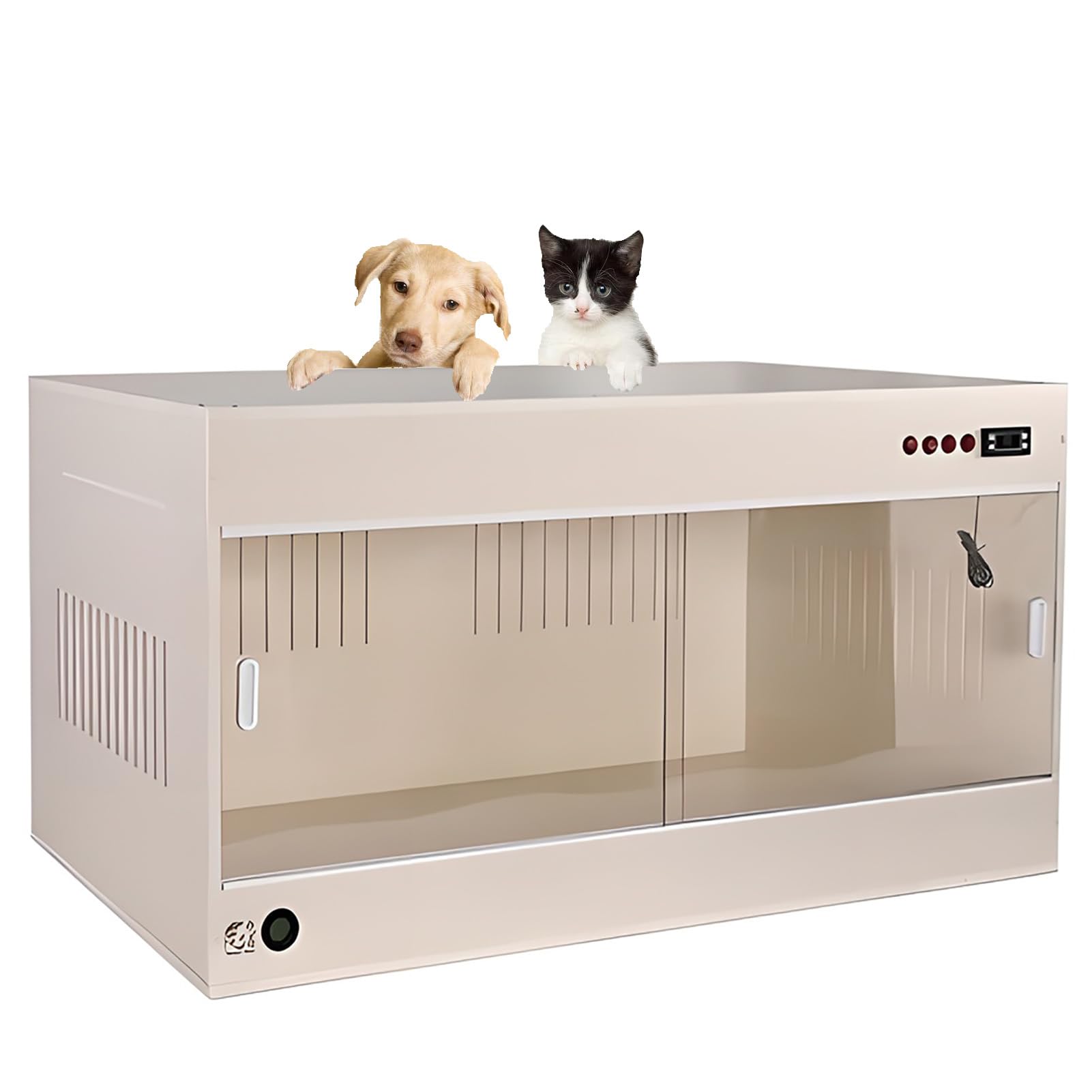 Nurserie pour chiens et chats 60cm : l'incubateur parfait à la maison pour sécuriser les portées