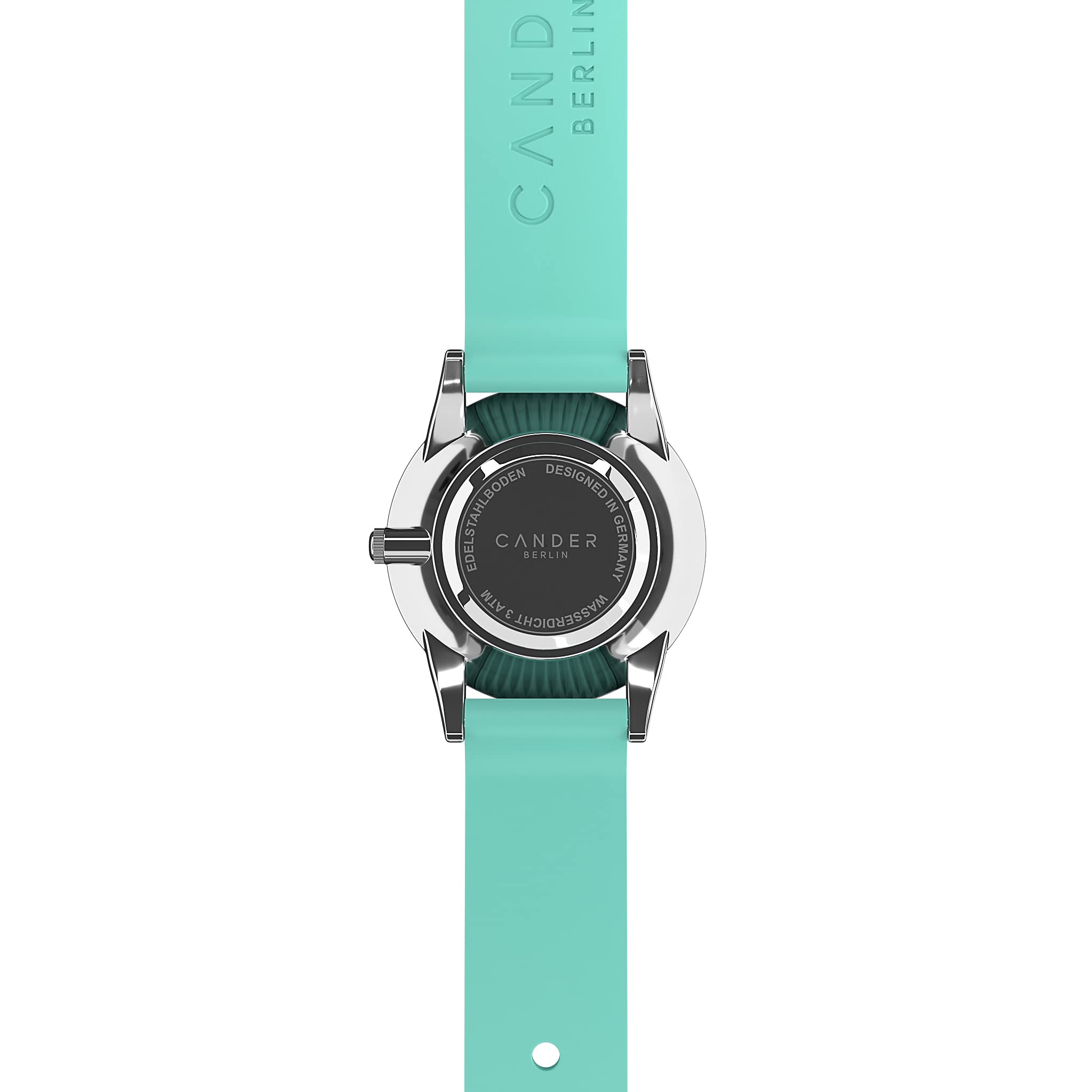 Cander Berlin MNA 1330 T Montre d'apprentissage analogique étanche pour enfant garçon et fille Turquoise