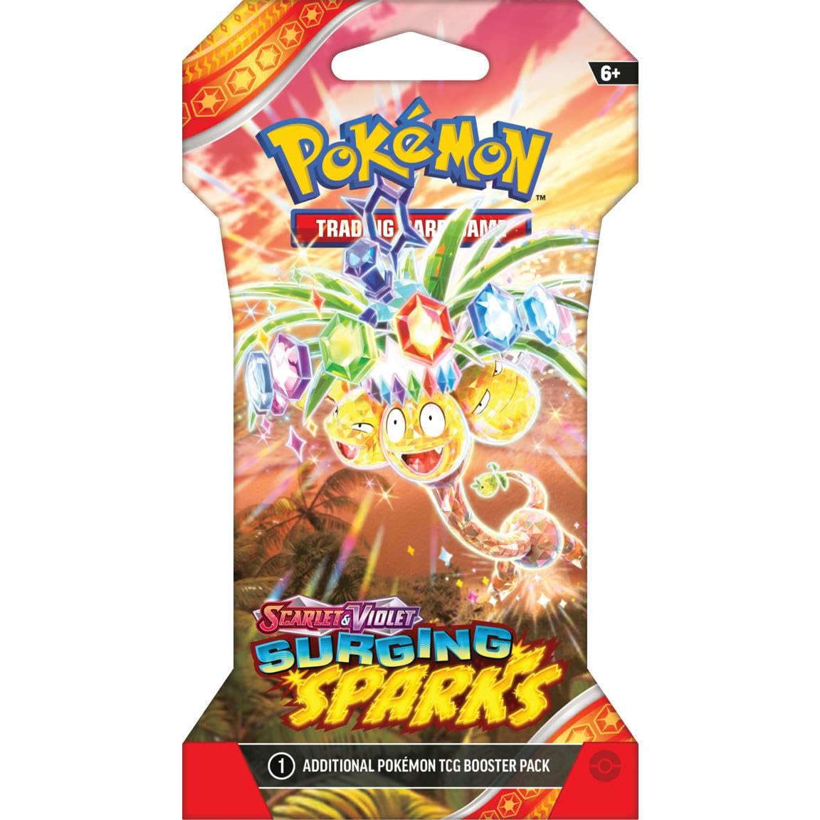 Pokemon Surging Sparks Sleeved Eight (8) Booster Packs : Amazon
