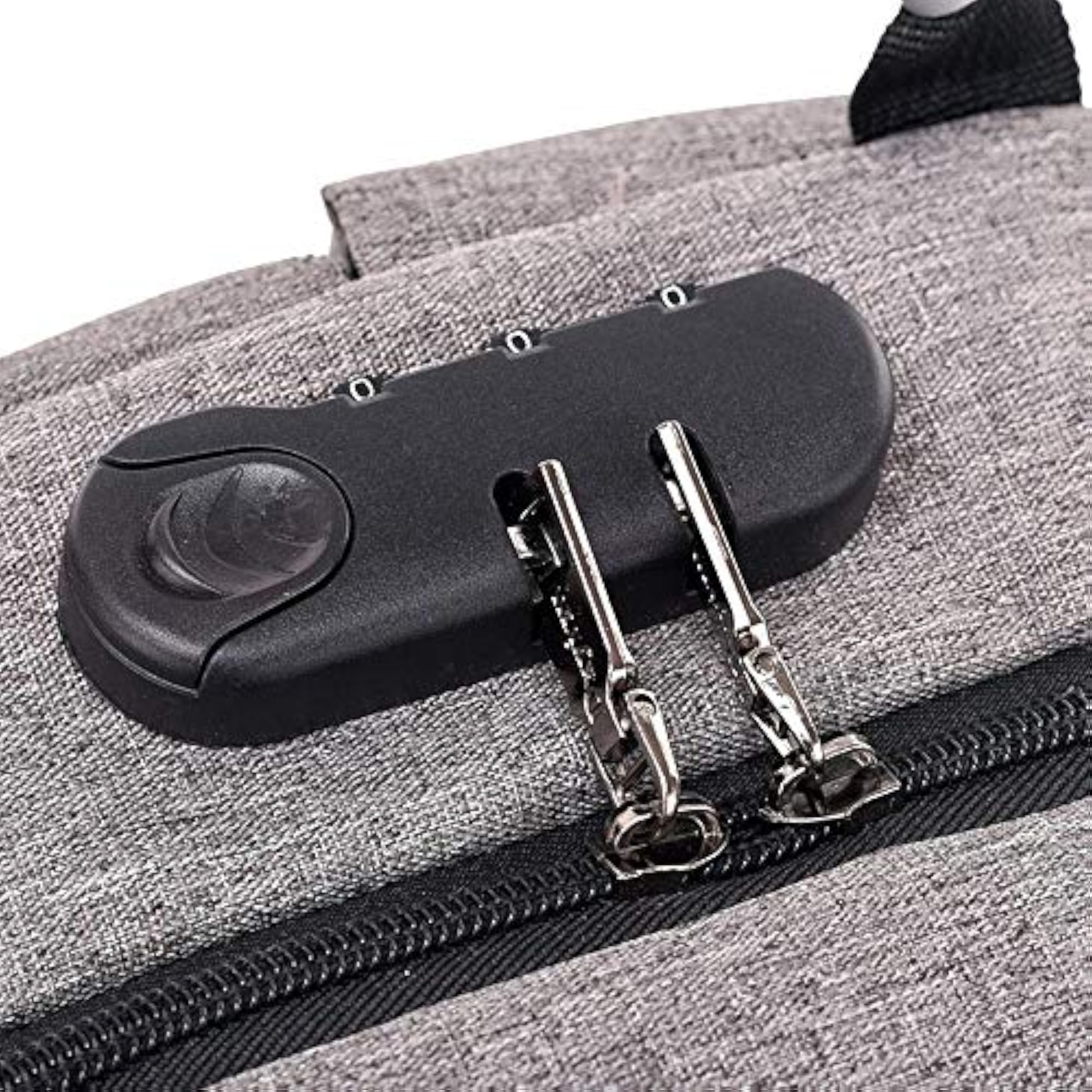 Anti-Theft USB Charging Backpack for Men, 15.6 Inch Laptop Bag