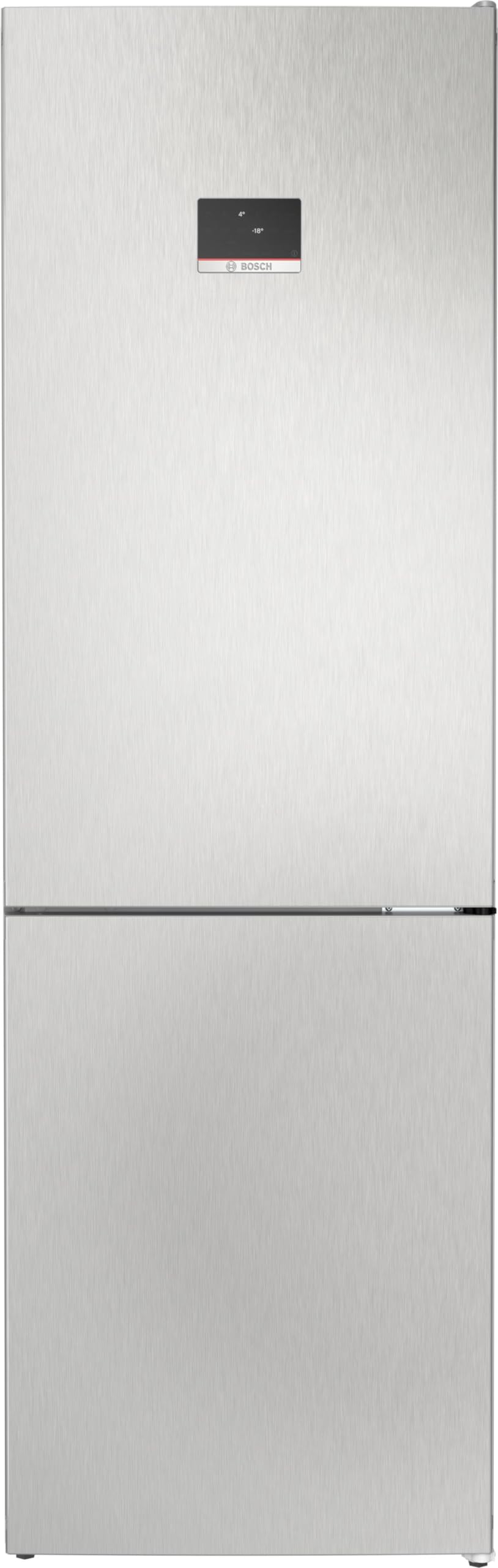 Bosch KGN367LDF- Série 4, Réfrigérateur combiné pose-libre,186 x 60 cm, Inox