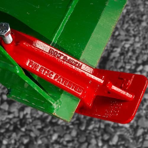 Miniatura 2 de Edge Tamer® 2 piezas de 3 pulgadas de ancho. El protector de cubo original, patentado, fabricado en Estados Unidos para limpiar nieve, mantillo,