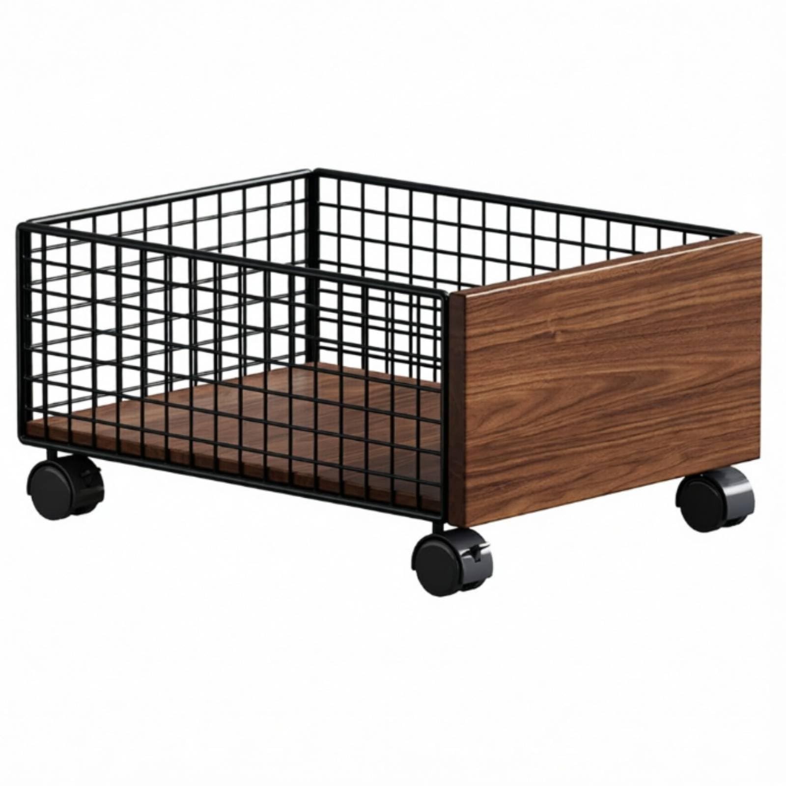 Bathroom Storage Storage Unit Movable Wheeled Storage Storage Unit Wheels Under Sink Organizer for Cabinet Bottom, Black | Home & Garden | Household Supplies & Cleaning-picture-10
