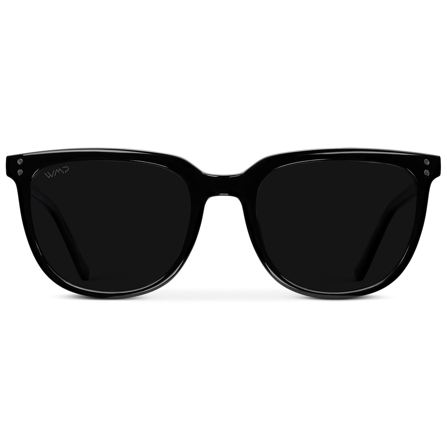 WearMe Pro Polarized Classic Retro Flat Square Unisex Sunglasses - Image 2