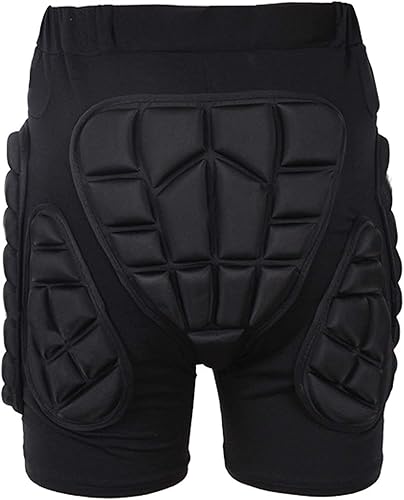 Miniatura 3 de Protección de cadera, 3D acolchado pantalones cortos transpirable equipo de protección para esquí hockey patinaje patinaje patinaje sobre hielo