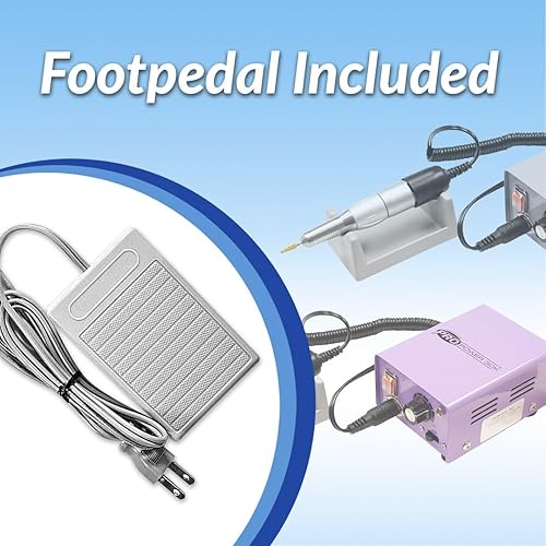 Miniatura 4 de Medicool Pro Power 30K Taladro eléctrico con lima de uñas eléctrica de 30,000 RPM para manicura y pedicura con kit de brocas, 1 paquete |
