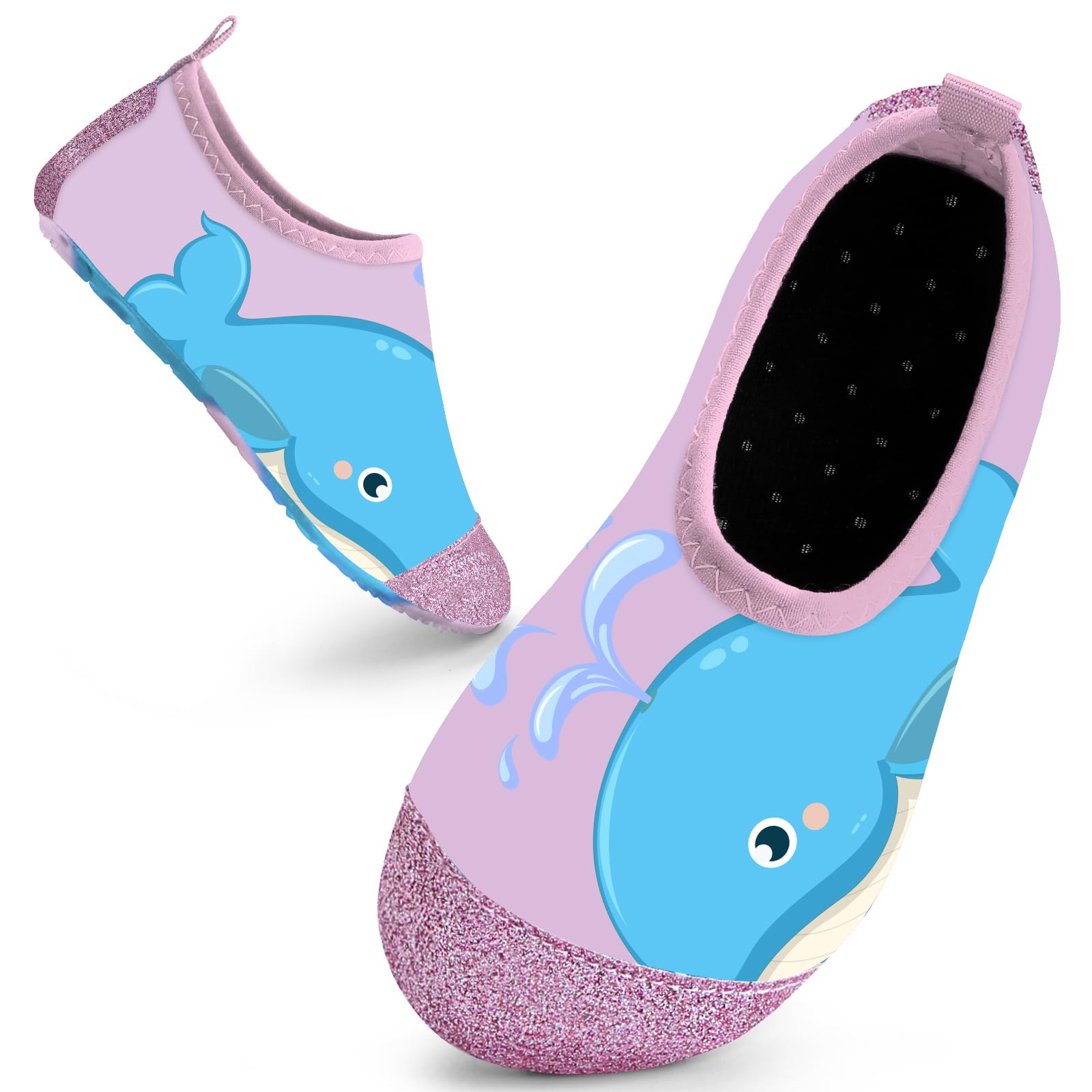 Kids Swim Water Shoes Toddlers Baby Aqua Socks Quick Dry Pool Beach Barefoot for Boys Girls Children — view 19