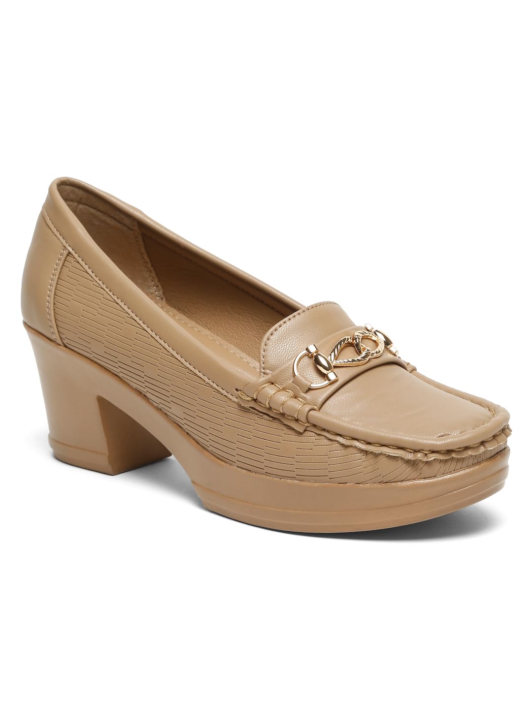 flat n heels Womens Khaki Casual Shoes FnH GS-305-KH-picture-40