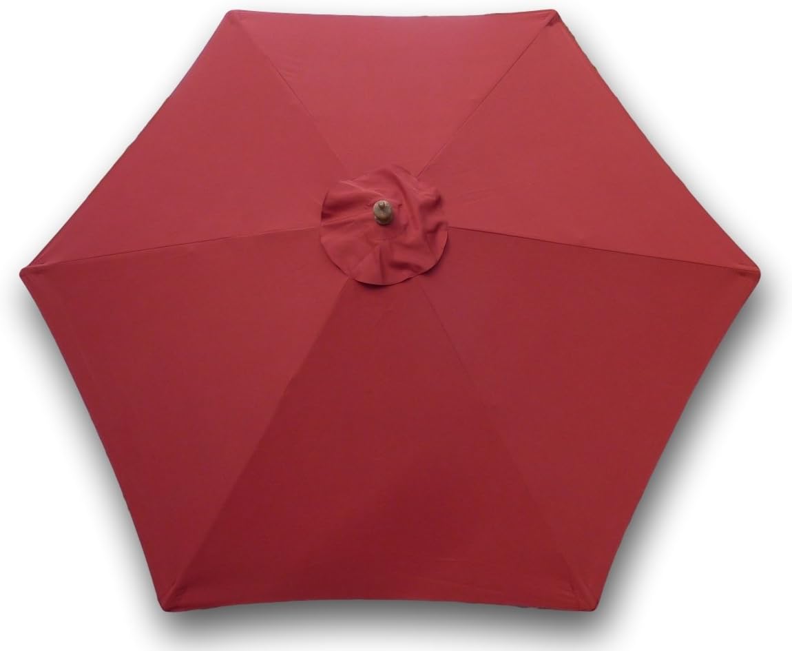 Formosa Covers 9ft Umbrella Replacement Canopy 6 Ribs in