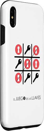 Miniatura 3 de iPhone XS Max El Juego de las Llaves - Funda Blanco