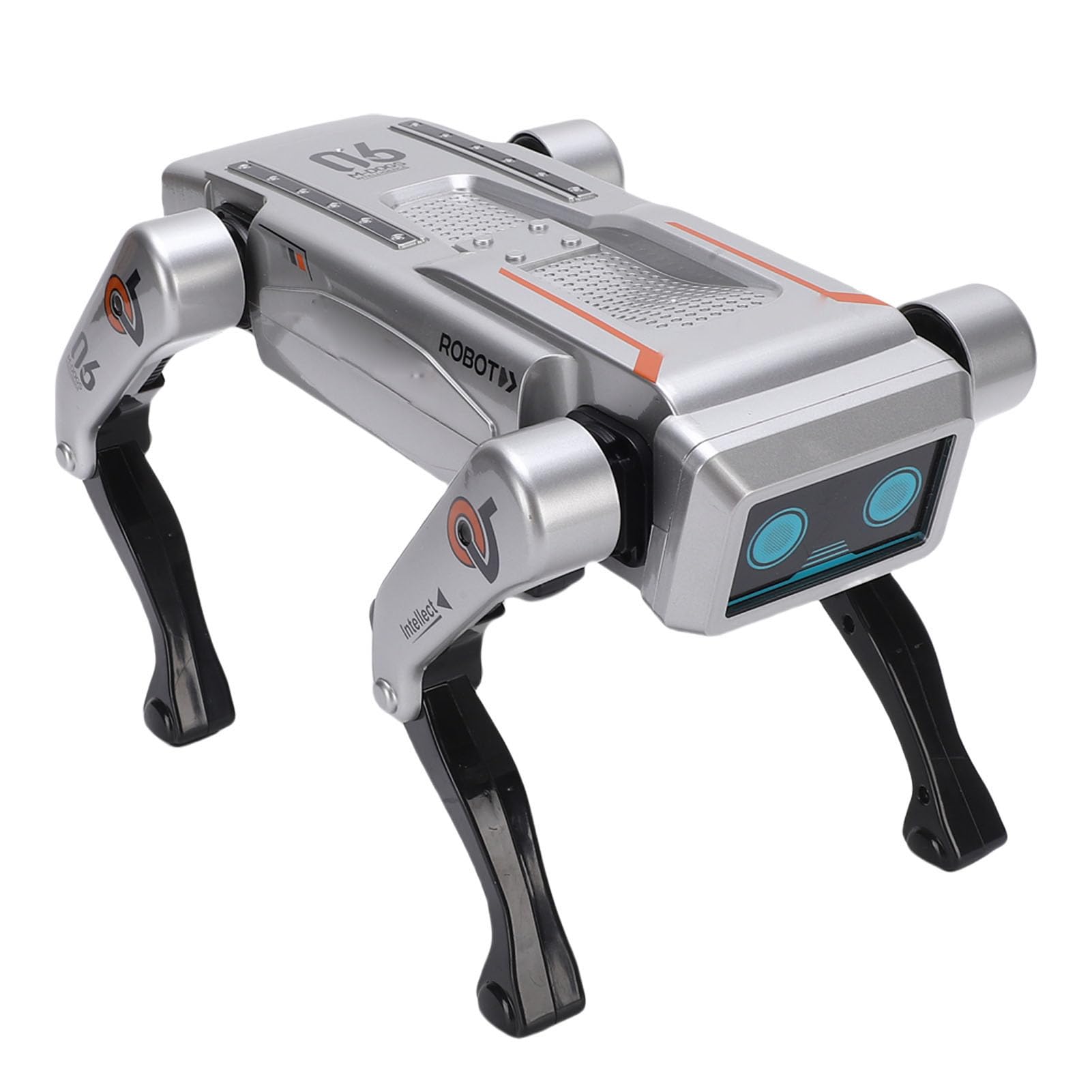 Cane Robot Intelligente, Giocattolo Robot AI Telecomandato con Batteria da 1200 MAh per L'apprendimento della Programmazione dei Bambini