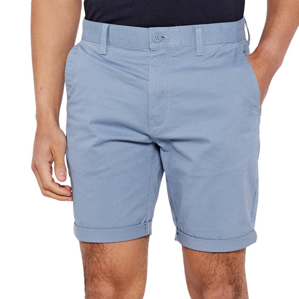 Tommy Hilfiger Scanton Men's Blue Chino Shorts, Blue, 38W