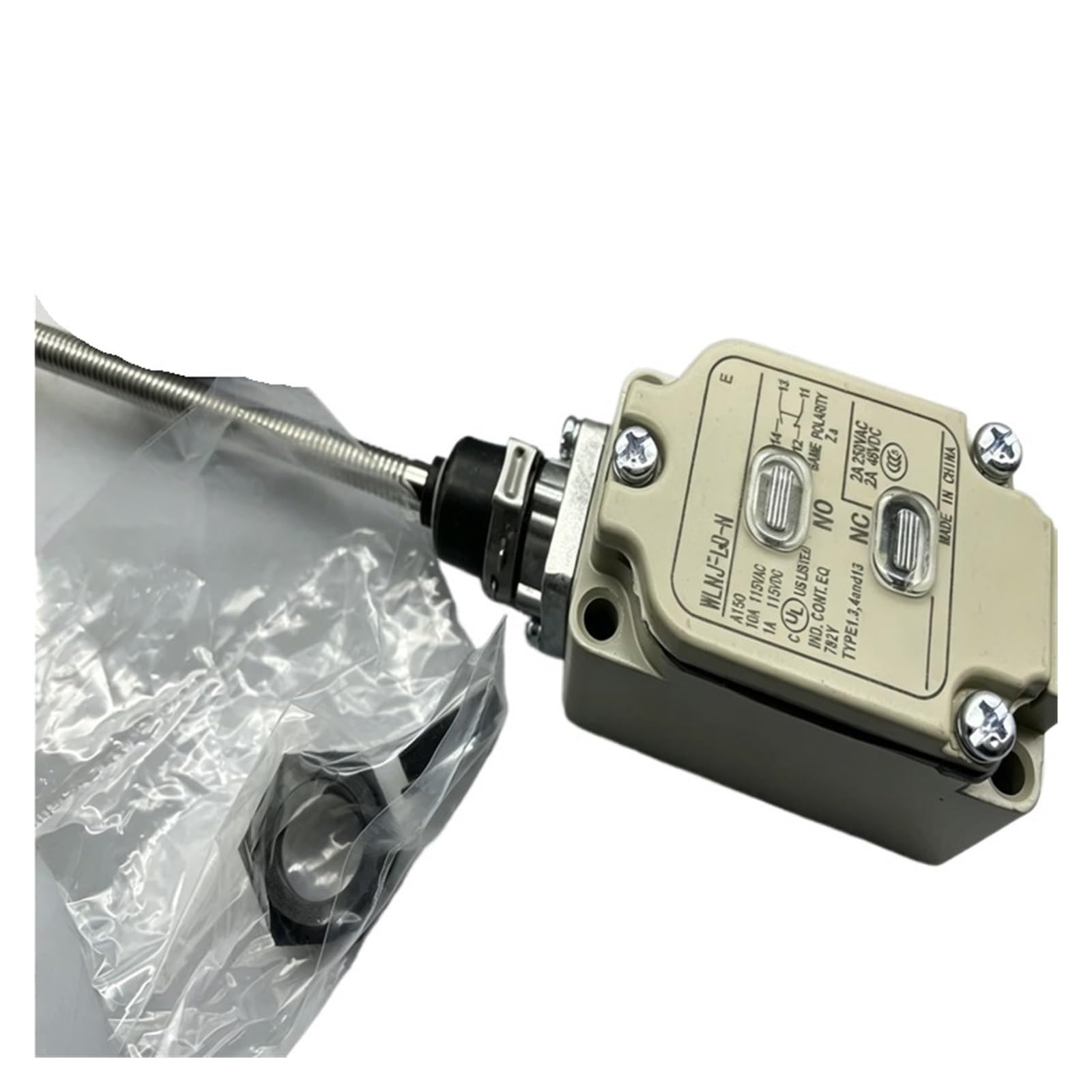 Cleufwko One Color 1Pcs Limit Travel Switch Wlca2-Ld-N Wlca2-2Ld-N Wlca12-Ld-N Wlca12-2Ld-N(Wlca12-Ld-N)