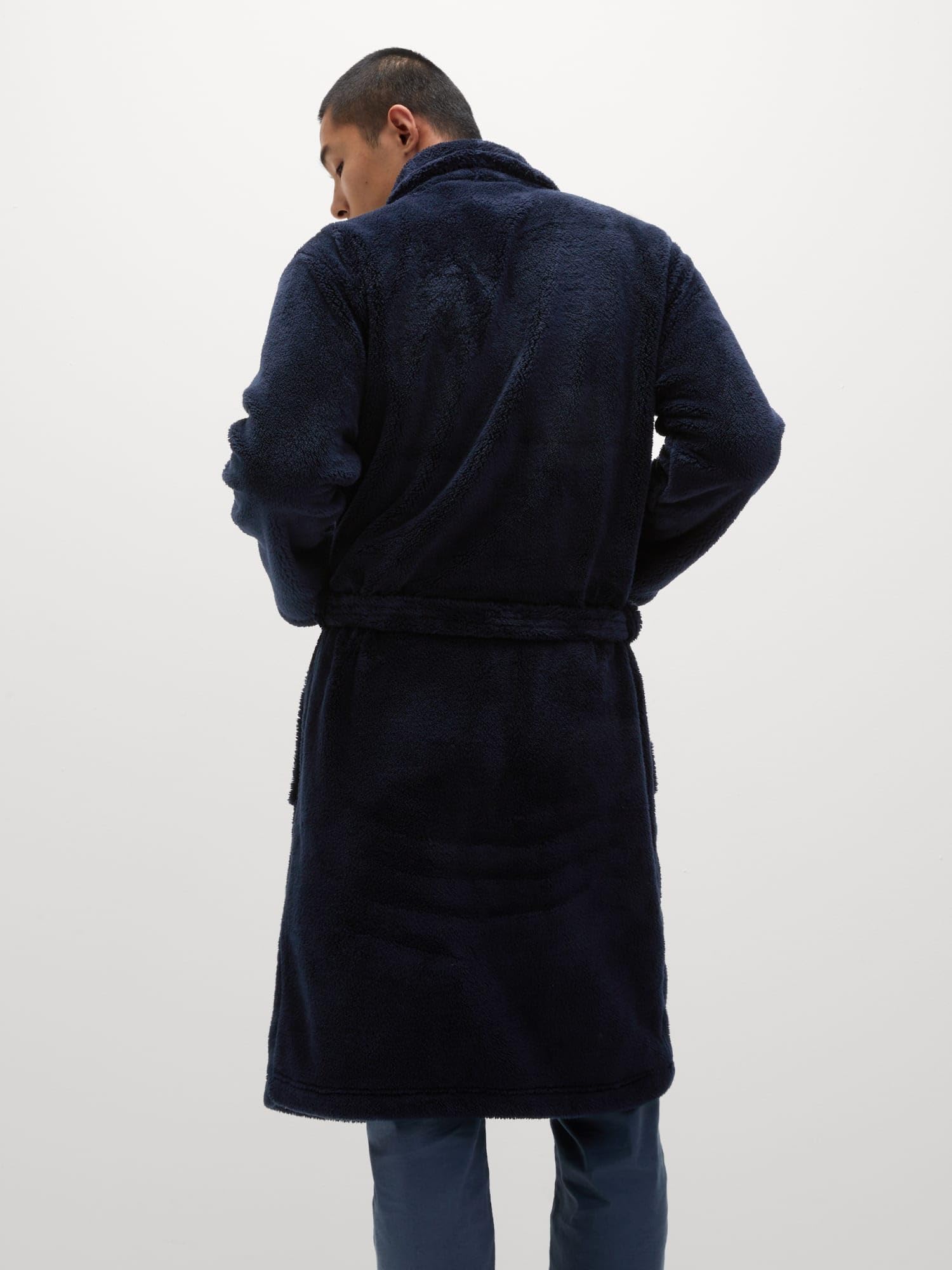 Marks & Spencer Bata de Forro Polar Súper Suave para Hombre