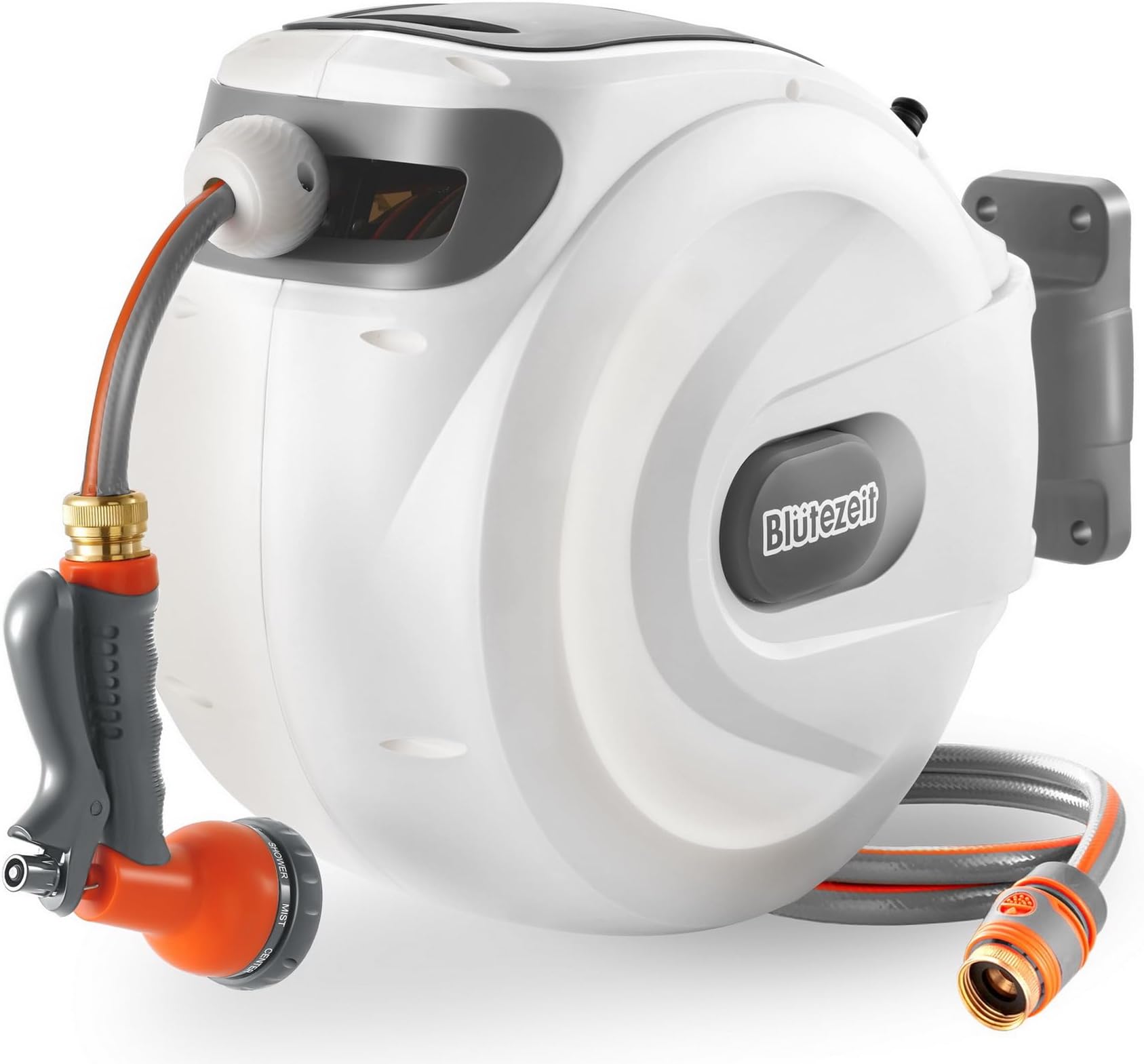 Amazon.com: AOBEN Retractable Garden Hose Reel, 1/2 in x 120 ft Wall ...