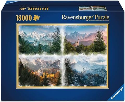 Ravensburger 18000p Puz Kalede Mevsimler, Yapboz