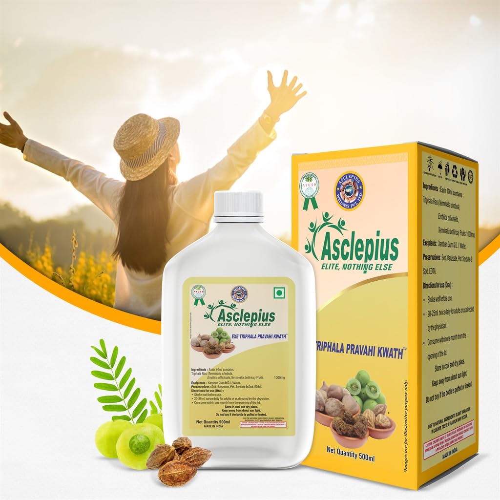 ASCLEPIUS EXE Triphala Pravahi Kwath Ayurvedic Digestive Gut