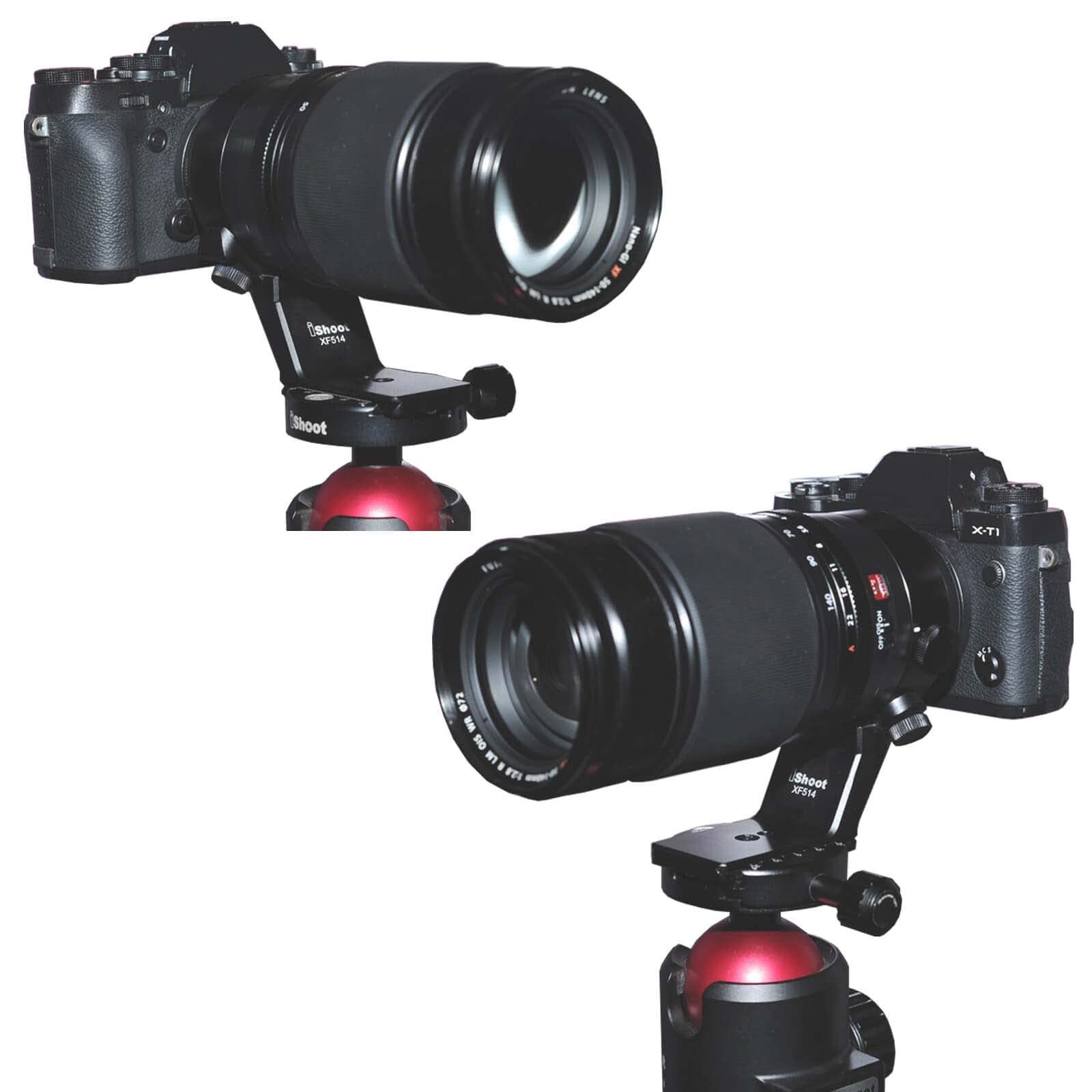 Support de collier d'objectif de rechange pour trépied compatible avec Fujifilm Fuji XF 50-140 mm f/2.8 R LM OIS WR, support d'objectif avec plaque à dégagement rapide Arca Fit
