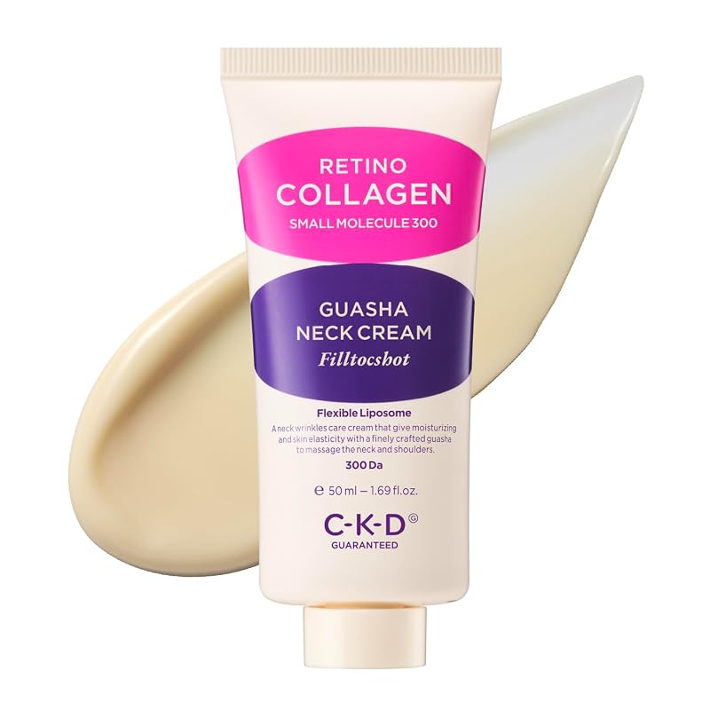 CKD Retinal Collagen Filltocshot Creme para Pescoço Gua Sha Refil, 50 mL