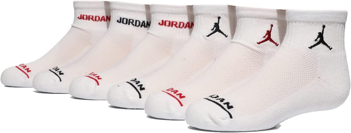 Jordan Kids Legend Ankle 6-Pack (Infant/Toddler/Little Kids/Big Kids)