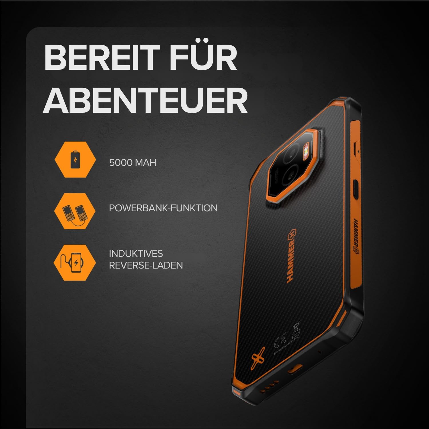 Hammer H Hammer Energy X2 6+6GB/128GB Outdoor Handy – Bild 5