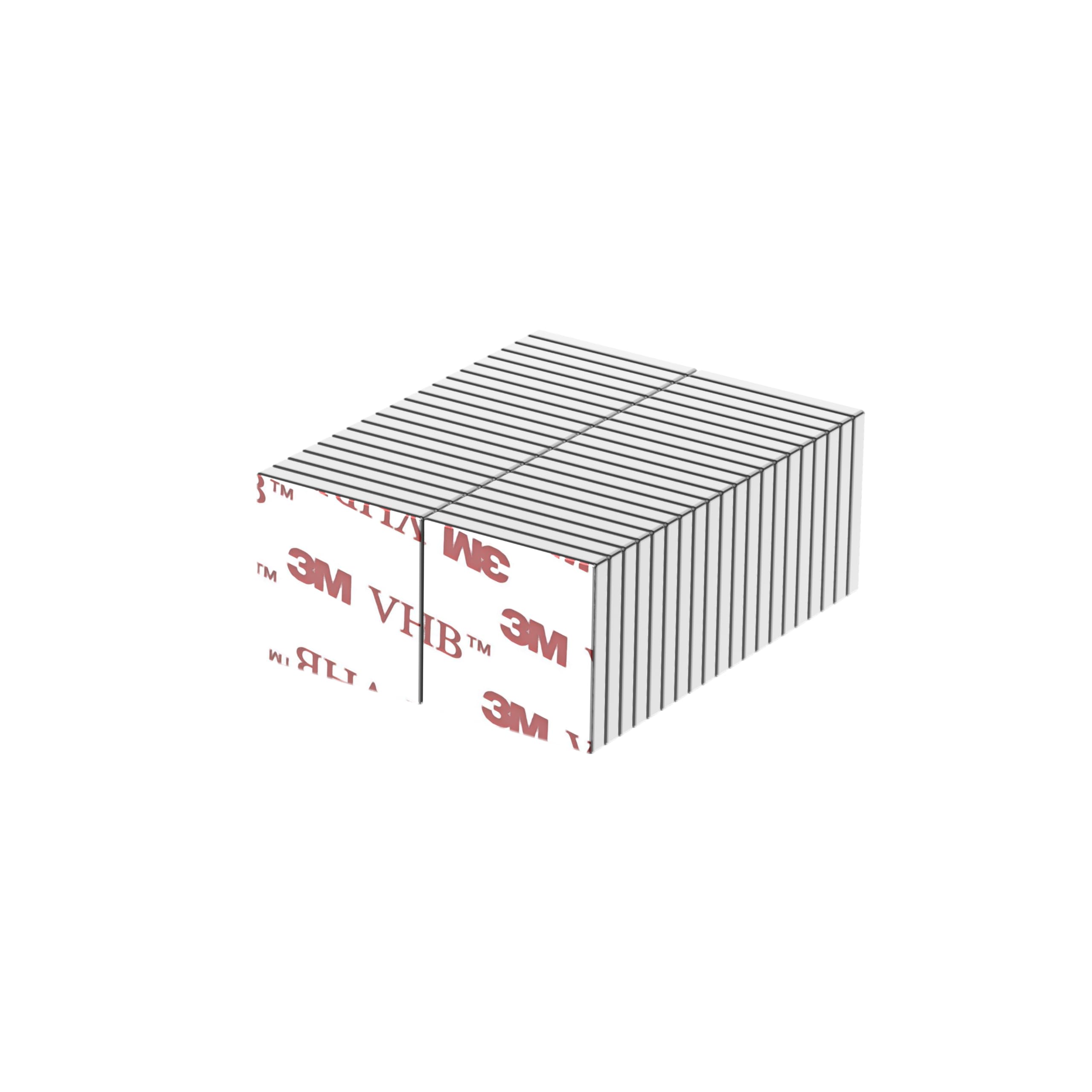 N52-1/2 L x 1/2" W x 1/8" H - 32 Pack, Strong Neodymium Block Magnets, Powerful Rare Earth Square Magnets, Heavy Duty Industrial Neodymium Block Magnet 0.5 x 0.5 x 0.125 inch — Amazon image 6